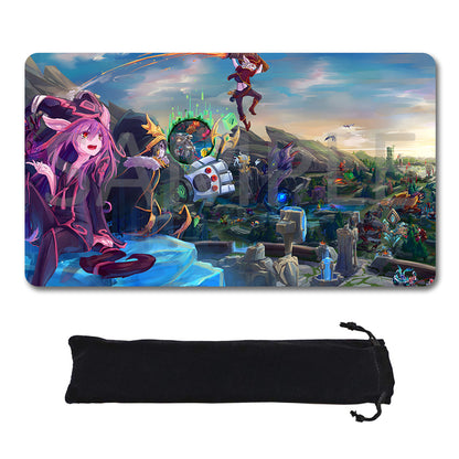 League Of Legends Riftbound Playmat 24x14 in + Free Storage Bag - 588499