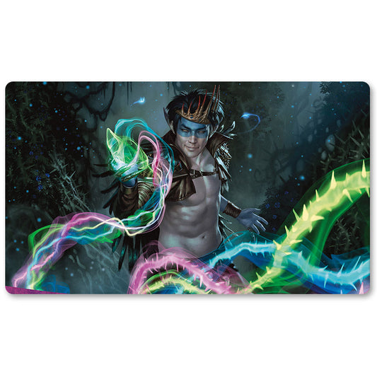 Board Game Peripheral- OKO,THE TRICKSTER  -MTG Playmat Size 23.6X13.7in Play mats Compatible for TCG RPG CCG Trading Card Game