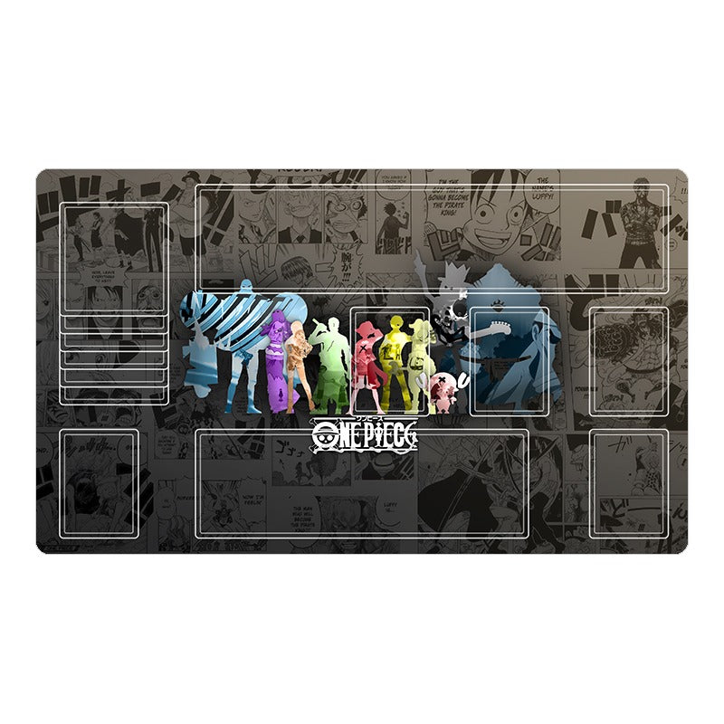 Straw Hats Manga Style Art Premium Neoprene One Piece Playmat