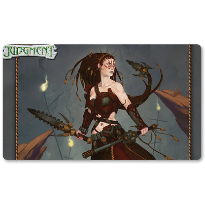 Board Game Peripheral- Jeska, Warrior Adept  -MTG Playmat Size 23.6X13.7in Play mats Compatible for TCG RPG CCG Trading Card Game