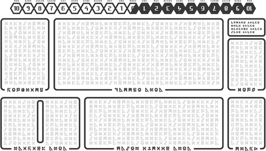 Board Game DTCG Playmat Size 24x14in  Play Mats Compatible for Digimon TCG CCG RPG (44894896) Stitched Edge