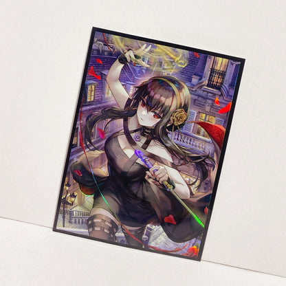 Yor Forger Spy x Family Holographic Card Sleeves