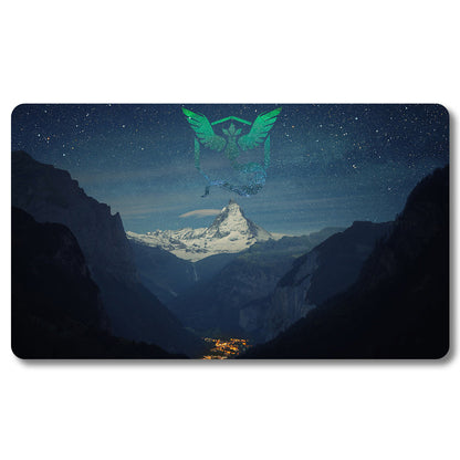 Board Game Peripheral - 769673- Pokemon Playmat Size 23.6X13.7in Play mats Compatible for TCG MTG RPG CCG Trading Card Game