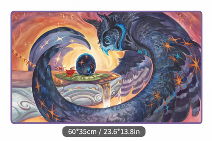 Dawn's Truce Playmat Trading Card Game Mat TCG CCG MTG Mousepad Deskmat Board Game