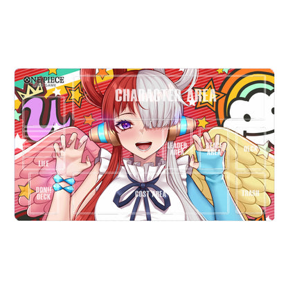 One Piece Uta Table Playmat CCG OPCG TCG Playing Trading Card Game Mousepad Deskmat