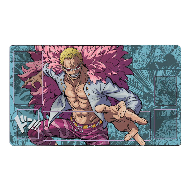 Donquixote Doflamingo One Piece TCG Playmat Custom Desk Mat Mousepad