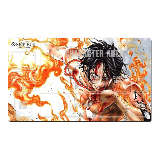 One Piece Portgas·D· Ace Table Playmat CCG OPCG Gaming Play Mat Trading Card Game Mousepad Deskmat