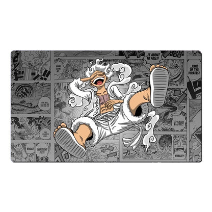 One Piece Gear 5 Luffy Table Playmat CCG OPCG Desk Mat Trading Card Game Pad Mousepad Deskmat