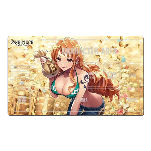 One Piece OPCG TCG CCG Mouse Pad Nami Table Playmat Trading Card Game Desk Mat