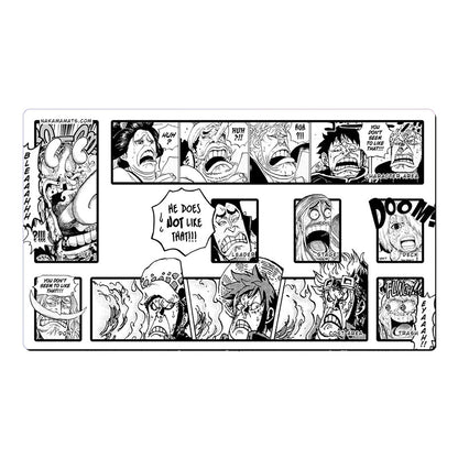One Piece OPCG TCG CCG Black Table Playmat Trading Card Game Desk Mat Gaming Pad Mousepad