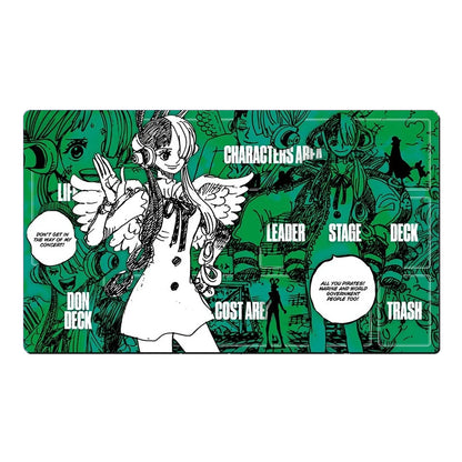 One Piece Uta Girl Table Playmat OPCG TCG CCG Pad Trading Card Game DeskMat Mousepad