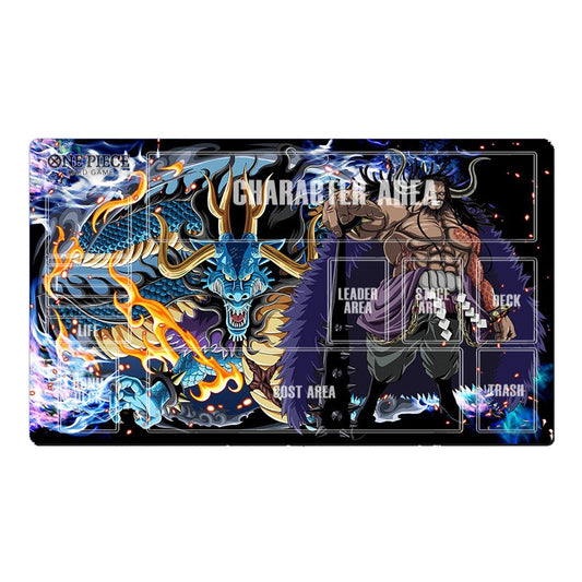 Kaido One Piece Playmat OPCG TCG CCG Play Pad Trading Card Game Deskmat Mousepad