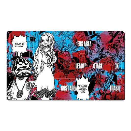 One Piece Nefertari Vivi Table Playmat OPCG TCG CCG Gaming Pad Trading Card Game Mat