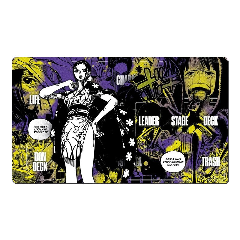 One Piece Nico Robin Table Duel Playmat CCG OPCG Mat Trading Card Game Mousepad Deskmat