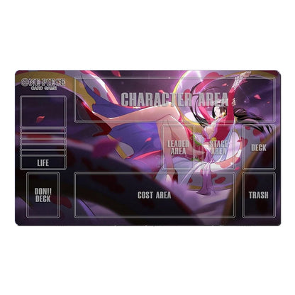 One Piece OPCG TCG CCG Boa·Hancock Table Duel Playmat Trading Card Game Mat Mousepad Deskmat