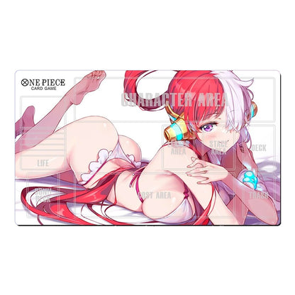 One Piece OPCG TCG CCG Mouse Pad Uta Table Playmat Trading Card Game Desk Mat