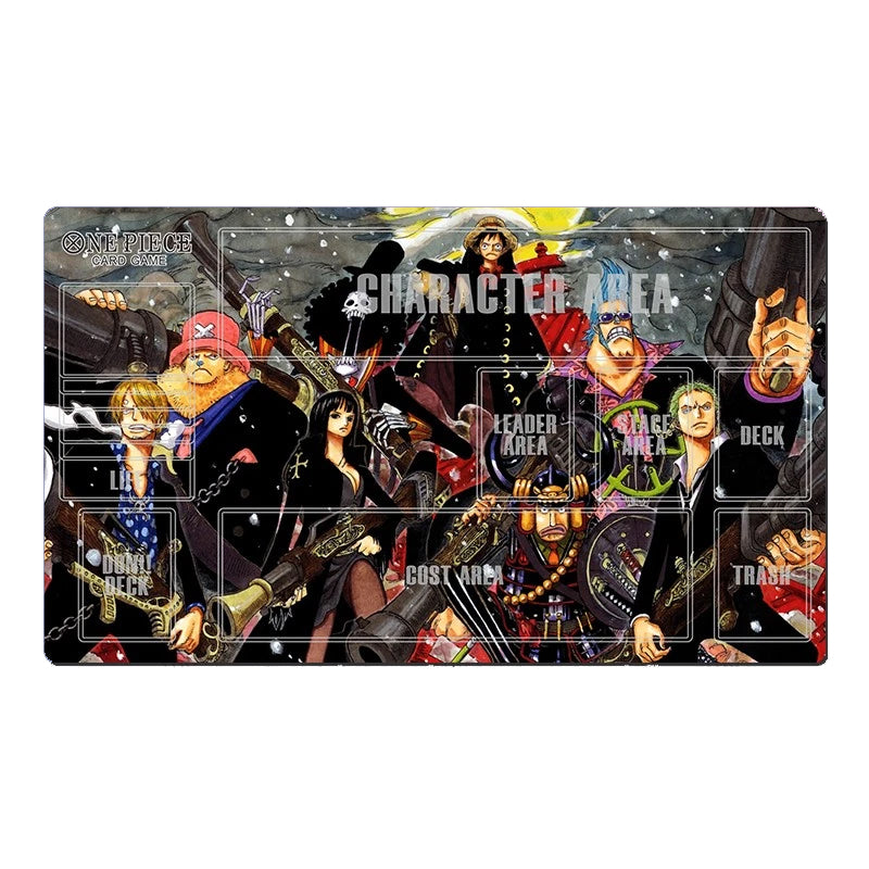 One Piece Straw Hat Pirates Playmat OPCG TCG CCG Mouse Pad Trading Card Game Play Mat Deskmat