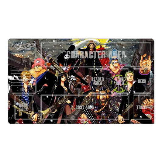 One Piece Straw Hat Pirates Playmat OPCG TCG CCG Mouse Pad Trading Card Game Play Mat Deskmat