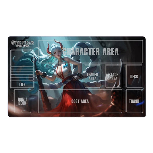 One Piece OPCG TCG CCG Yamato Table Playmat CCG OPCG Gaming Mat Trading Card Game Desk Mat Mouse Pad