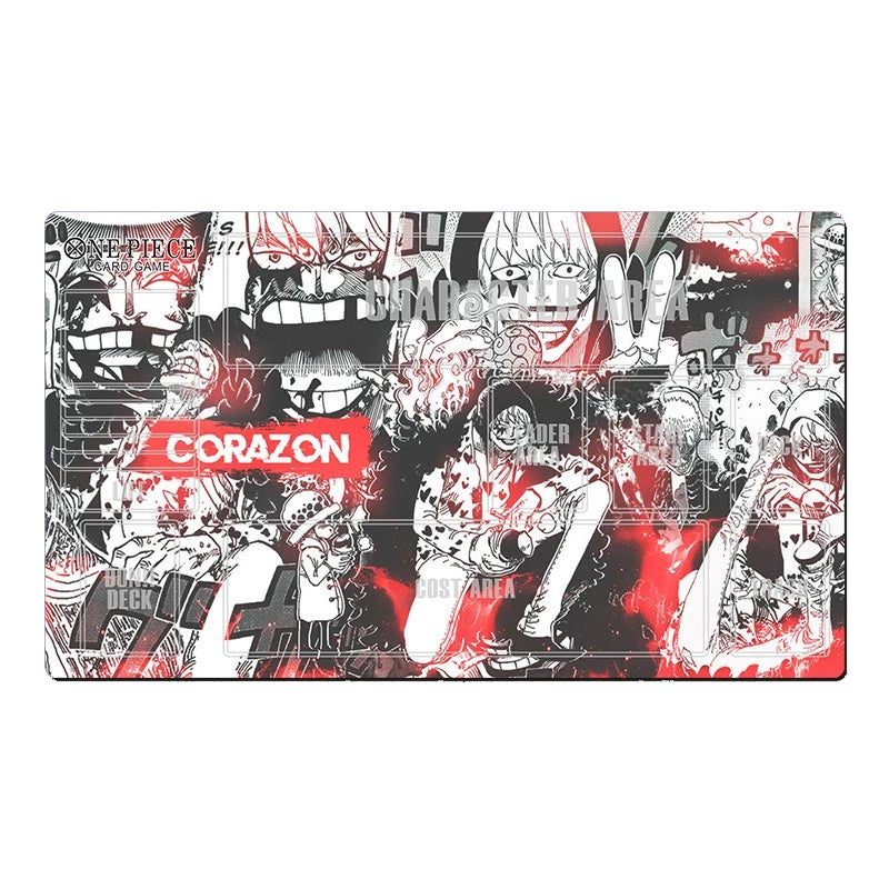 Card deck with anime character illustrations and 'CORAZON' branding on a white background