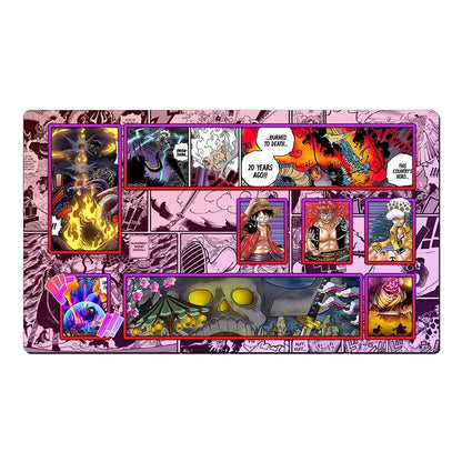 One Piece Luffy Law Kid Pirates O-P Table Playmat OPCG TCG CCG Mouse Pad Card Game Desk Mat