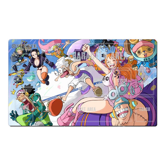 One Piece Characters Table Playmat OPCG TCG CCG Mouse Pad Trading Card Game Mat Mousepad