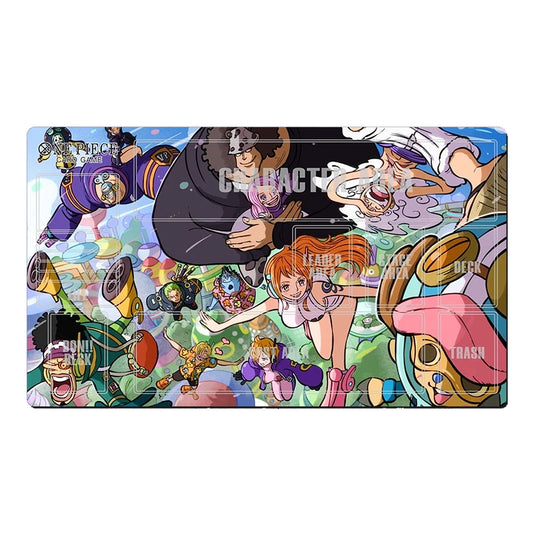 One Piece O-P Table Playmat OPCG TCG CCG Play Mouse Pad Trading Card Game DeskMat
