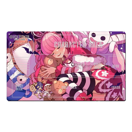 One Piece O-P OPCG Girl GTCG CCG Table Mouse Pad Perona Playmat Trading Card Game DeskMat