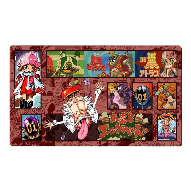 One Piece DR. VEGAPUNK O-P Table Playmat OPCG TCG CCG Mouse Pad Trading Card Game Play Desk Mat
