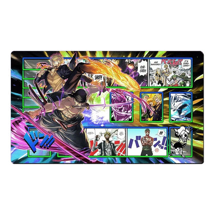 One Piece O-P OPCG TCG CCG Mouse Pad Sanji X Zoro Table Playmat Trading Card Game Desk Mat