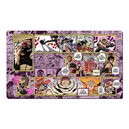 One Piece Katakuri O-P Table Playmat OPCG TCG CCG Mouse Pad Trading Card Game Play Desk Mat