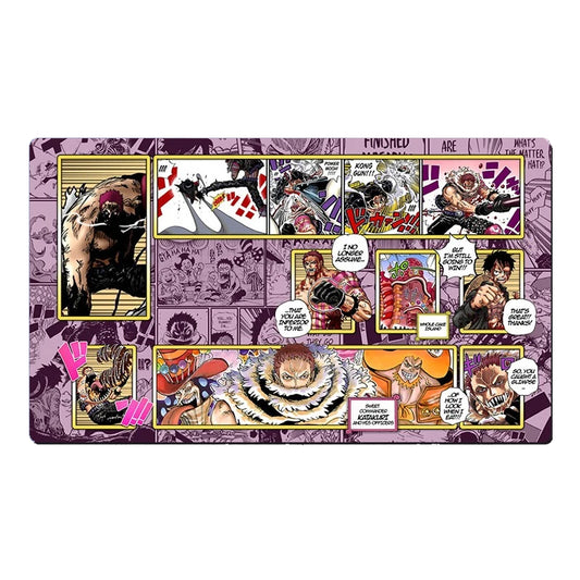 One Piece Katakuri O-P Table Playmat OPCG TCG CCG Mouse Pad Trading Card Game Play Desk Mat