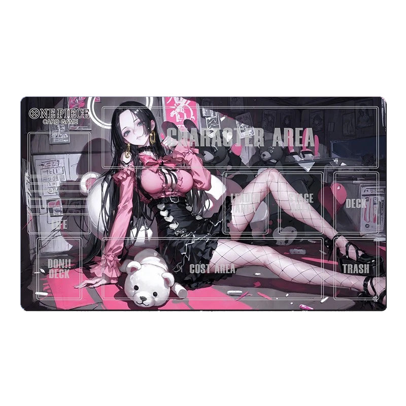 One Piece O-P OPCG TCG CCG Boa·Hancock Table Playmat Trading Card Game DeskMat Mousepad