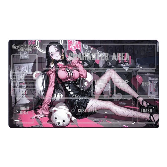 One Piece O-P OPCG TCG CCG Boa·Hancock Table Playmat Trading Card Game DeskMat Mousepad