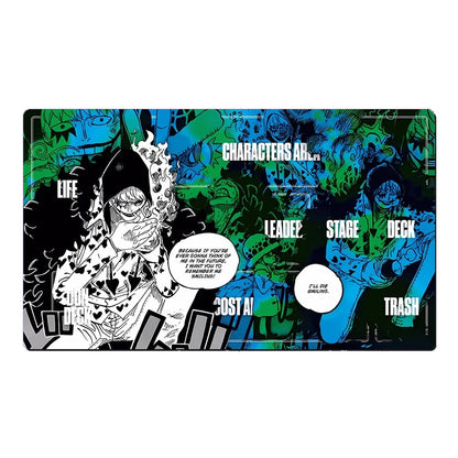One Piece O-P OPCG TCG CCG Table Mouse Pad Rosinante Corazon Playmat Trading Card Game Desk Mat