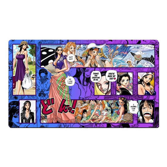 One Piece O-P OPCG TCG CCG Pad NICO ROBIN Table Playmat Trading Card Game Desk Mat Mousepad