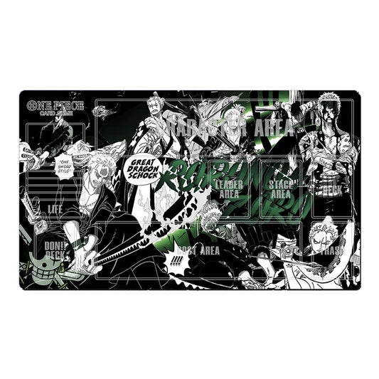 One Piece Roronoa Zoro O-P Duel Playmat OPCG TCG CCG Mouse Pad Trading Card Game Play DeskMat