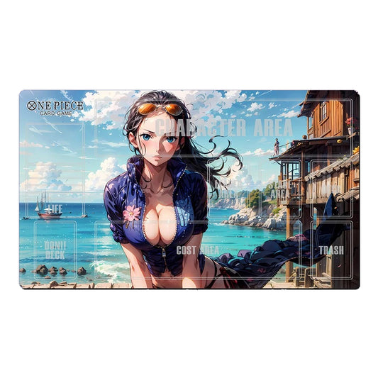 One Piece Nico Robin Table Playmat CCG OPCG Mouse Pad Desk Mat Trading Card Game TCG