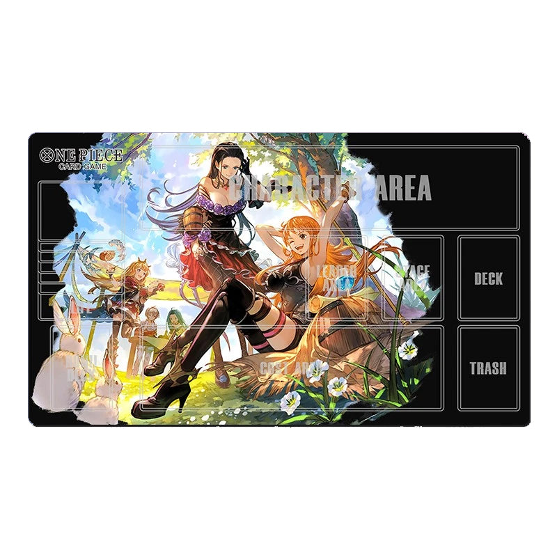 One Piece Nami Nico Robin O-P Table Playmat OPCG TCG CCG Gaming Pad Trading Card Game DeskMat Mousepad