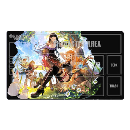 One Piece Nami Nico Robin O-P Table Playmat OPCG TCG CCG Gaming Pad Trading Card Game DeskMat Mousepad