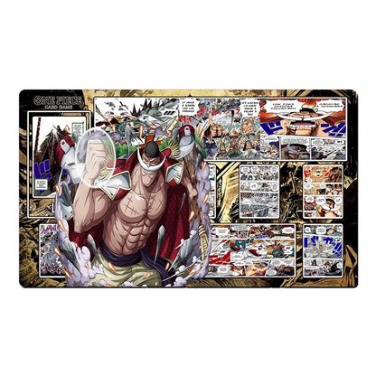 One Piece Shirohige O-P Table Playmat OPCG TCG CCG Pad Trading Card Game Mat Mousepad