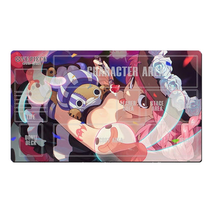 One Piece OPCG TCG CCG Pad Kumacy Perona Table Playmat Trading Card Game Desk Mat Mousepad