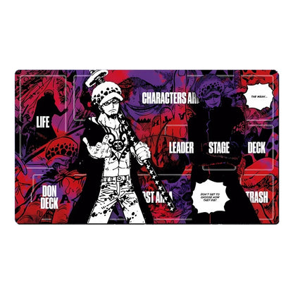 One Piece Trafalgar Law O-P Table Playmat OPCG TCG CCG Play Pad Trading Card Game Desk Mat Mousepad
