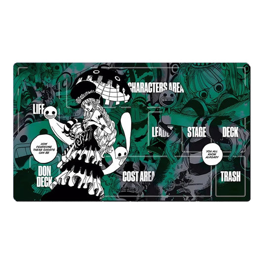 One Piece O-P OPCG TCG CCG Table Mouse Pad Perona Duel Playmat Trading Card Game DeskMat