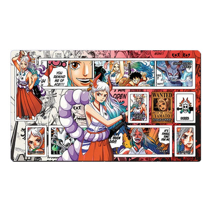 One Piece O-P OPCG TCG CCG Gaming Play Pad Yamato Table Playmat Trading Card Game Desk Mat Mousepad