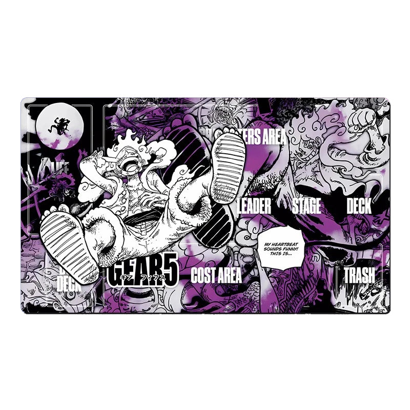 One Piece O-P OPCG TCG CCG Table Mouse Pad Monkey D. Luffy Playmat Trading Card Game DeskMat