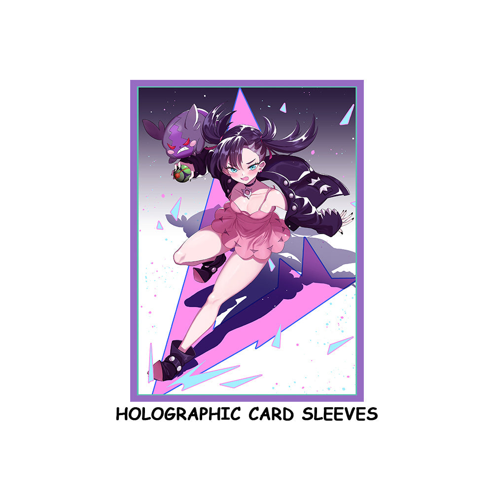 Marnie & Morpeko Holographic Card Sleeves