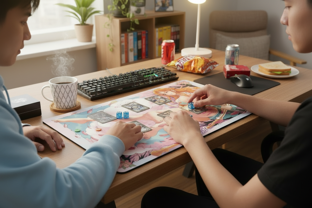 One Piece Nami Playmat OPCG TCG Card Game Deskmat Board Game Mousepad
