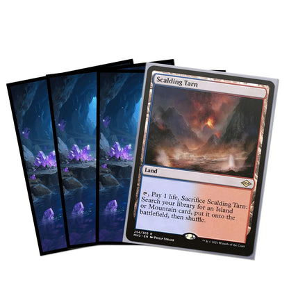 60PCS 66x91mm Art Anime Card Sleeves for MGT Card Top Loading Board Game Inner Card Protector for TCG/PTCG Cards