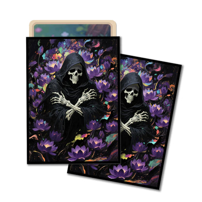  60PCS Standard Size Anime Art Card Sleeves 66x91mm Matte Trading Card Protectors for MTG /PKM/TCG Board Game Cards